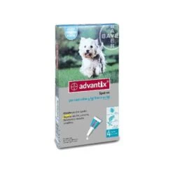 Bayer ADVANTIX ANTIPARASSITARIO PULCI ZECCHE TRIPLA AZIONE PER CANI DA KG. 4 - 10