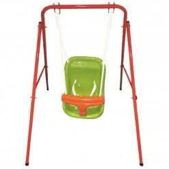 ALTALENA BABY IN ACCIAIO VERNICIATO CON SEDUTA INTEGRALE Cm. 95x103x113h BS-03
