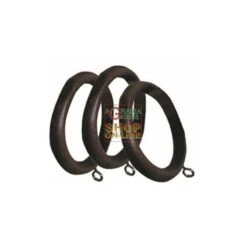 ANELLI PER TENDA FERRO BUSTA PZ. 18 DIAM. MM. 40