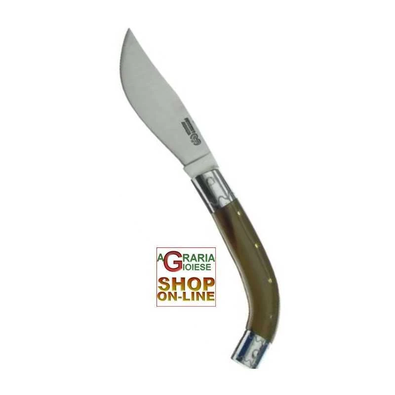 ARBURESE COLTELLO CORNO PS16 CM 23 4 TESTINE 2 ARBURESE COLTELLO CORNO PS16 CM 23 4 TESTINE - immagine 2