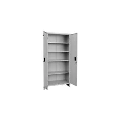 ARMADIO TUTTOPIANI SMONTATO IN LAMIERA PROMETAL VERN GRIGIO H.MM 1795 CM 60x40x180h.
