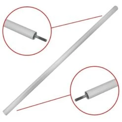 ASTA INTERNA ESTERNA COMPLETA PER DECESPUGLIATORE 26-33-43-52 MM. 26