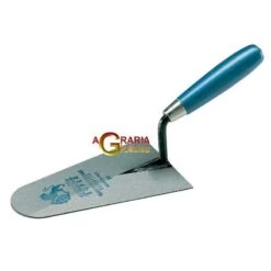 AUSONIA Cazzuola A Punta Tonda Manico Legno Cm 20