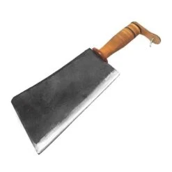 AUSTRALIAN MANARRESE CON LAMA FORGIATA E MANICO IN CUOIO