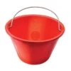 AUSTRALIAN SECCHIO MURATORE IN PLASTICA ROSSO CON MANICO ZINCATO -Vendite Agrariagioiese australian secchio muratore in plastica rosso con manico zincato