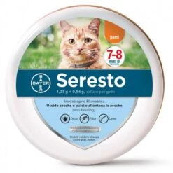 BAYER SERESTO COLLARE ANTIPARASSITARIO PER GATTI FINO A KG. 8