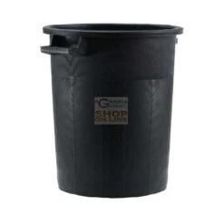 BIDONE NERO SOVRAPPONIBILE SENZA COPERCHIO LT. 35 ICS