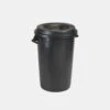 BIDONE NETTEZZA URBANA SENZA COPERCHIO Lt 100 NERO