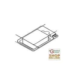 BIVALVE PLASTICHE VUOTE PER BLISTER MM. 150 X 50 X 20 PZ.100