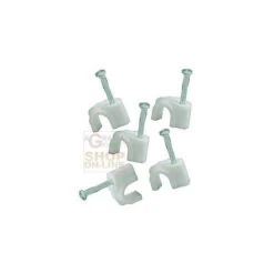 BLINKY FISSACAVI IN PLASTICA BIANCHI PZ. 100 DIAMETRO MM. 14 -Vendite Agrariagioiese blinky fissacavi in plastica bianchi pz 100 diametro mm 14 1