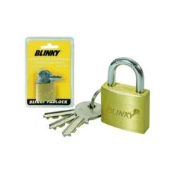 BLINKY LUCCHETTO IN OTTONE CIFRATURA UNICA MM. 40