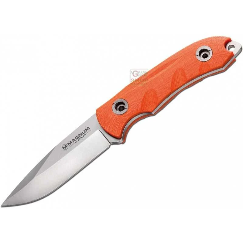 BOKER COLTELLO A LAMA FISSA ORANGE OUTDOOR MOD. BO 02YA123 1 BOKER COLTELLO A LAMA FISSA ORANGE OUTDOOR MOD. BO 02YA123