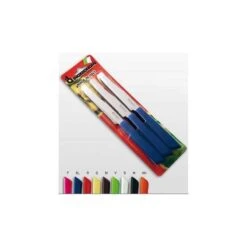 BONOMI SET COLTELLI DA TAVOLA 6 PEZZI MANICO ARANCIO