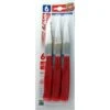 BONOMI SET COLTELLI DA TAVOLA E BISTECCA 6 PEZZI MANICO ROSSO -Vendite Agrariagioiese bonomi set coltelli da tavola e bistecca 6 pezzi manico rosso