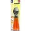 BONOMI SET CUCCHIAI DA TAVOLA 6 PEZZI IN ACCIAIO INOX MANICO ARANCIO -Vendite Agrariagioiese bonomi set cucchiai da tavola 6 pezzi in acciaio inox manico arancio