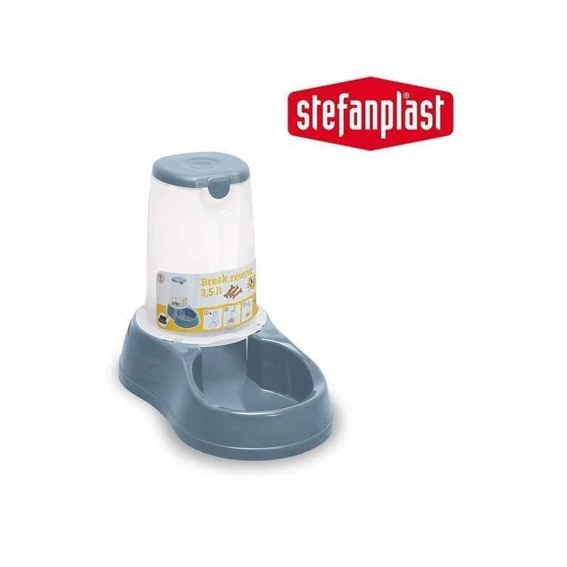 Stefanplast BREAK RESERVE DISTRIBUTORE DI CIBO PER CANI E GATTI LT. 1,5 BLU ACCIAIO 2 Stefanplast BREAK RESERVE DISTRIBUTORE DI CIBO PER CANI E GATTI LT. 1,5 BLU ACCIAIO - immagine 2