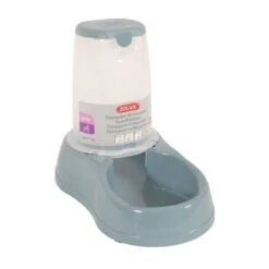 Stefanplast BREAK RESERVE DISTRIBUTORE DI CIBO PER CANI E GATTI LT. 6,5 BLU ACCIAIO