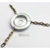 BROGINO DISCO PER DECESPUGLIATORE FALCIATUTTO IN ALLUMINIO CON 3 CATENE A 6 MAGLIE -Vendite Agrariagioiese brogino disco per decespugliatore falciatutto in alluminio con 3 catene a 6 maglie