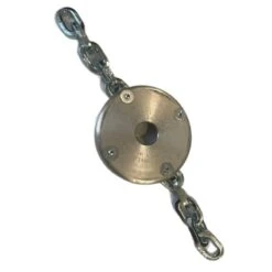 BROGIO INDISTRUTTIBILE TESTINA ALLUMINIO PER DECESPUGLIATORE A 2 CATENE