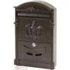 CASSETTA DELLA POSTA IN ALLUMINIO MOD. REGIA COLORE BRONZO -Vendite Agrariagioiese cassetta della posta in alluminio mod regia colore bronzo