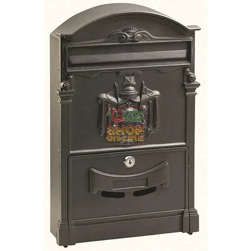 CASSETTA DELLA POSTA IN ALLUMINIO MOD. REGIA COLORE NERA 1 CASSETTA DELLA POSTA IN ALLUMINIO MOD. REGIA COLORE NERA