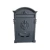 CASSETTA DELLA POSTA IN ALLUMINIO MOD. REGIA MAGNUM COLORE GRIGIO -Vendite Agrariagioiese cassetta della posta in alluminio mod regia magnum colore grigio
