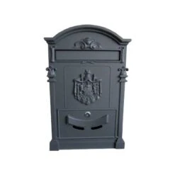 CASSETTA DELLA POSTA IN ALLUMINIO MOD. REGIA MAGNUM COLORE GRIGIO