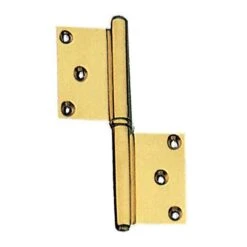 CERNIERE GROSSEZZA IN OTTONE LUCIDO MM. 100 SX PZ. 2 -Vendite Agrariagioiese cerniere grossezza in ottone lucido mm 100 sx pz 2 1