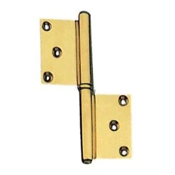 CERNIERE GROSSEZZA IN OTTONE LUCIDO MM. 120 SX PZ. 2 -Vendite Agrariagioiese cerniere grossezza in ottone lucido mm 120 sx pz 2 1