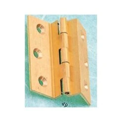 CERNIERE IN OTTONE FROFILATO DOPPIO COLLO ZANCATO O.B. MM. 50x40 PZ. 2 -Vendite Agrariagioiese cerniere in ottone frofilato doppio collo zancato ob mm 50x40 pz 2 1