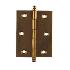 CERNIERE IN OTTONE PERNO SFILABILE Mm. 50x40 Blister Da Pz. 2