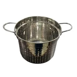 CESTELLO COLAPASTA PER SPAGHETTIERA IN ACCIAIO INOX CM. 24