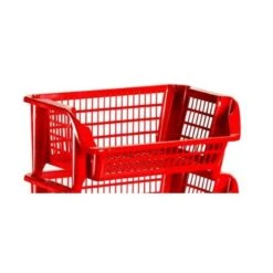 Stefanplast CESTELLO IN PLASTICA MAGIC MILLEUSI ROSSO