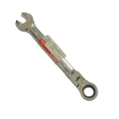 CHIAVE COMBINATA A CRICCHETTO TESTA SNODABILE PIEGHEVOLE MM. 16