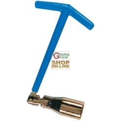 CHIAVE PER CANDELA CON DOPPIO SNODO MM. 21