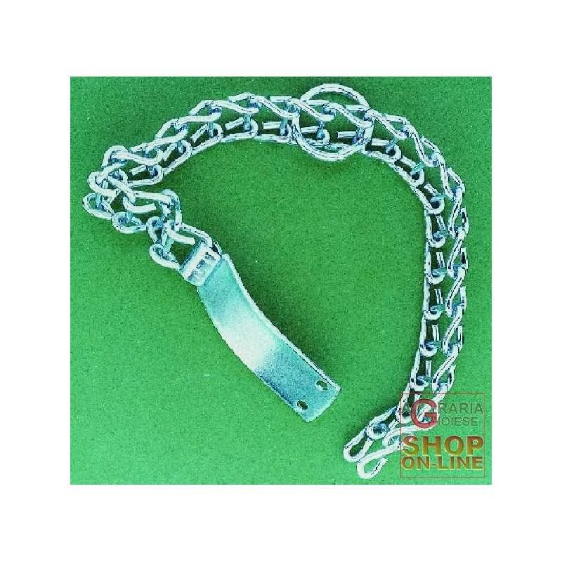 COLLARE PER CANI A SCALETTA IN FERRO ZINCATO TIPO MEDIO CM. 40 1 COLLARE PER CANI A SCALETTA IN FERRO ZINCATO TIPO MEDIO CM. 40