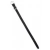 COLLARE PER CANI CUOIO ANTICO NERO CM. 2,5 X 55