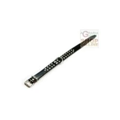 COLLARE PER CANI IN CUOIO CON BORCHIE CM. 3X60