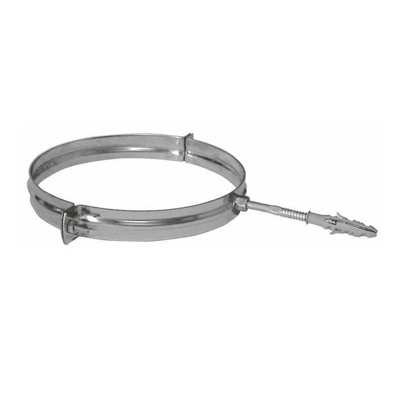 COLLARE PER TUBO CANNA FUMARIA ACCIAIO INOX DIAM. MM. 250 1 COLLARE PER TUBO CANNA FUMARIA ACCIAIO INOX DIAM. MM. 250