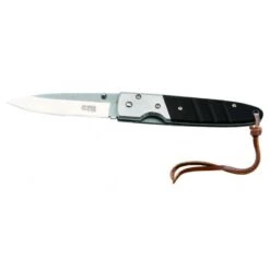 COLTELLO CHIUDIBILE MANICO LEGNO CON LACCETTO