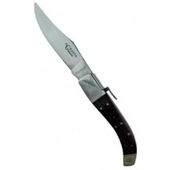 COLTELLO CON LAMA IN ACCIAIO INOX MANICO COCOBORO Mm. 195