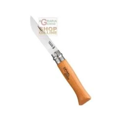 COLTELLO OPINEL LAMA IN CARBONIO MANICO IN FAGGIO N. 10
