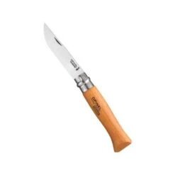 COLTELLO OPINEL LAMA IN CARBONIO MANICO IN FAGGIO N. 9