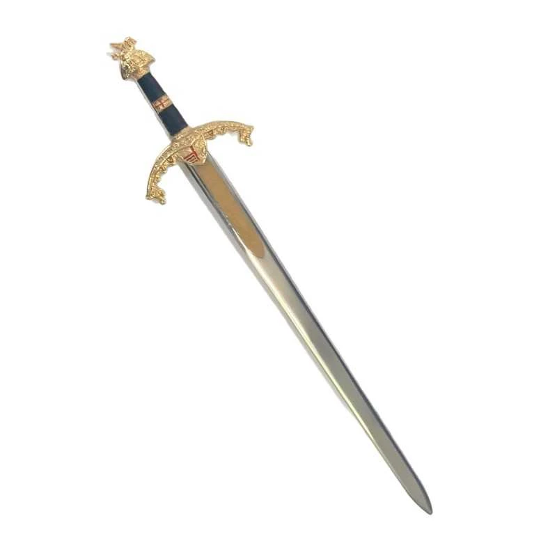 COLTELLO RICARDO TAGLIACARTE APRI BUSTE IN METALLO CM. 20 1 COLTELLO RICARDO TAGLIACARTE APRI BUSTE IN METALLO CM. 20