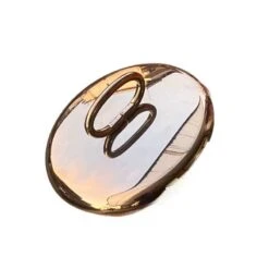 COPERCHIO BOMBATO PER PENTOLA CALDAINO CON MANICO IN ACCIAIO INOX LUCIDO CM. 22