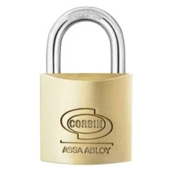 CORBIN LUCCHETTO EUROPADLOCK IN OTTONE Mm. 60
