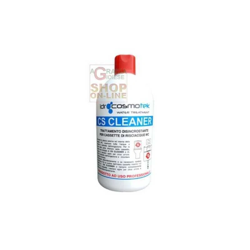 CS CLEANER TRATTAMENTO DISINCROSTANTE PER CASSETTE WC LT. 1 2 CS CLEANER TRATTAMENTO DISINCROSTANTE PER CASSETTE WC LT. 1 - immagine 2