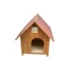 CUCCIA PER CANE ALAMO IN LEGNO VERNICIATA CM. 81X103X103H