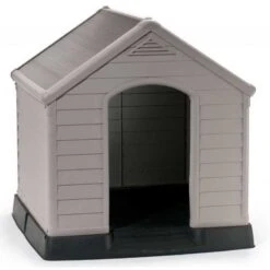 CUCCIA PER CANI DOG HOUSE KETER TETTO COLORE TERRACOTTA CM 95x99x99h