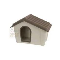 CUCCIA PER CANI IN RESINA COLORE BEIGE TORTORA CM. 79 X 59,2 X 60,8 H